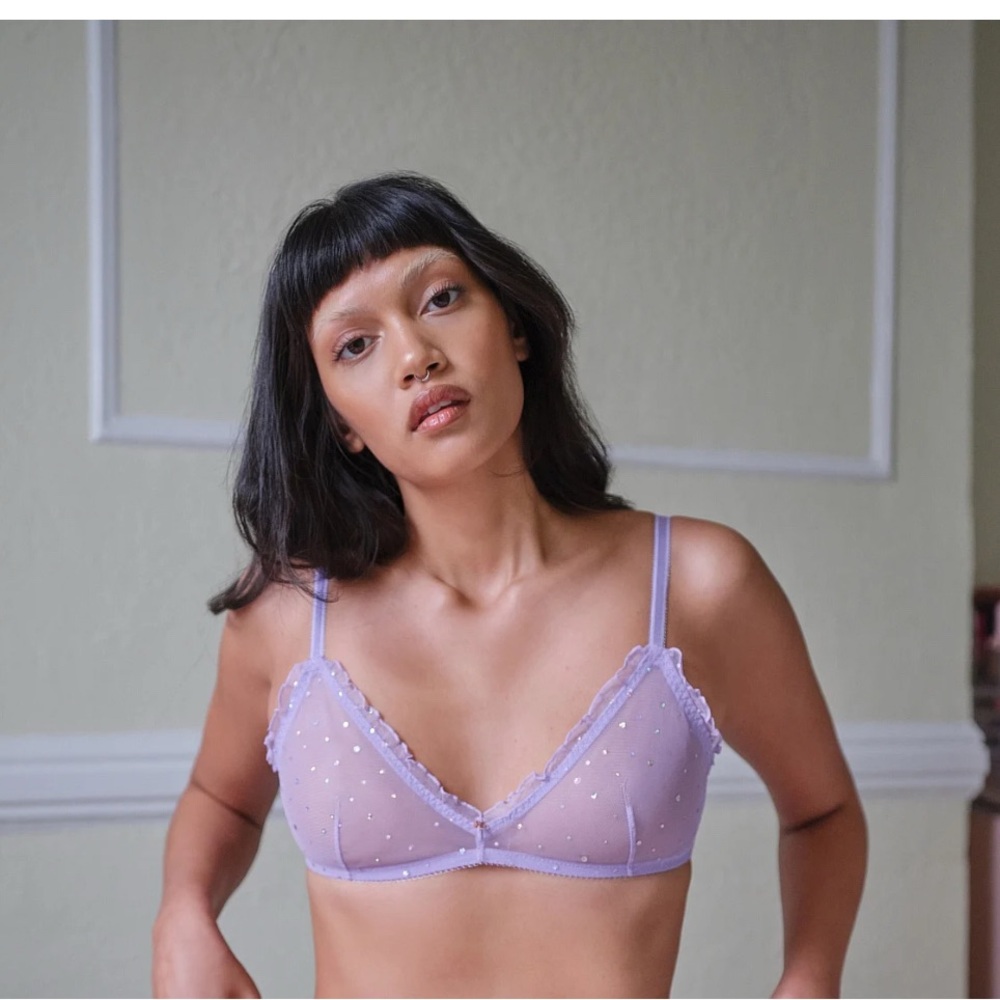 Sparkle Puff Bralette